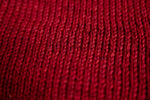 Newborn Photography Knit Wrap & Bonnet Crimson